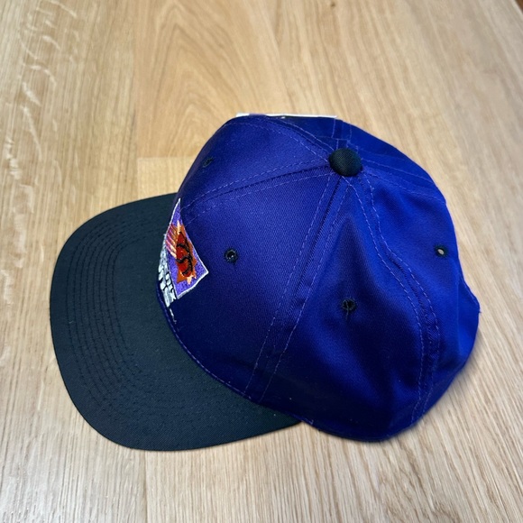 NWT Vintage 1990s Phoenix Suns Snapback Hat Purple And Black Nike - Picture 3 of 6